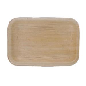 Rectangular Areca Leaf Plate