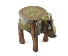 WOODEN STOOL ELEPHANT