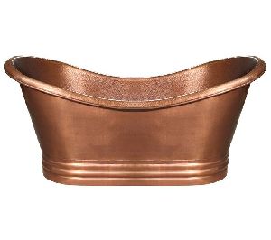 Copper Double-Slipper Tub