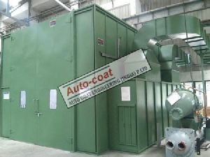 Dry Back Downdraft Paint Booth