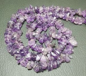 amethyst chips beads