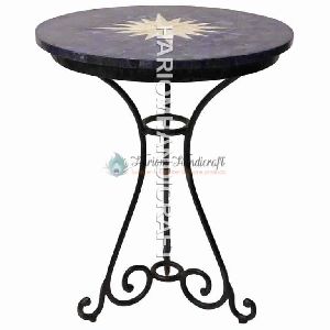 Marble Side Coffee Table Top Stand