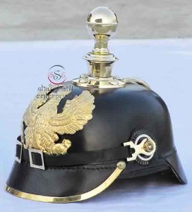 Leather Prussian Helmet