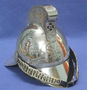 SAFB Brass Fireman Helmet