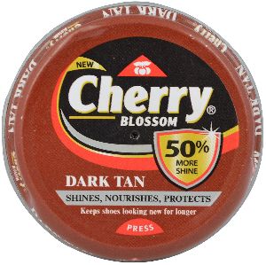 Cherry Blossom - Tin Brown Shoe Polish