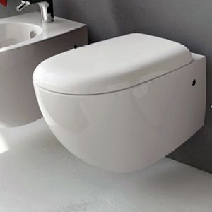 White Wall Hung Toilets