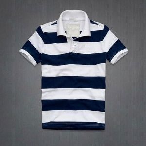 Mens Striped Polo T-Shirts