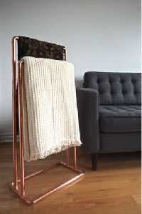 Matt Copper Towel Stand