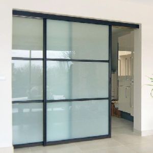designer glass door