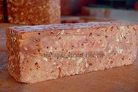 Brick shaped stone