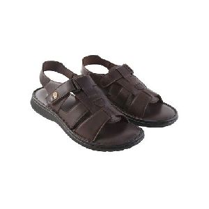 Mens Casual Leather Breathable Sandals