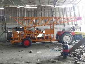 rotary earth drill rig