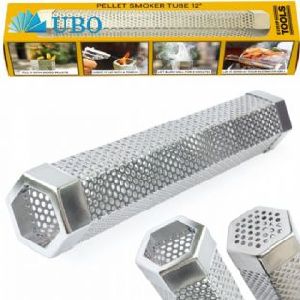 12 Inches Stainless Steel Hexagonal BBQ Smoking Tubes