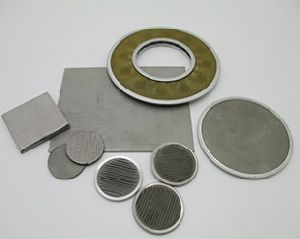 Stainless Steel Sintered Metal Filter Disc