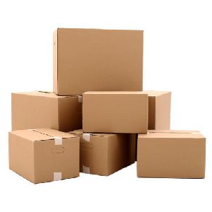Brown Cardboard Packing Box