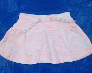 Kids Cotton Embroidered Skirt