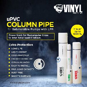 Vinyl 4&quot; uPVC Column Pipe