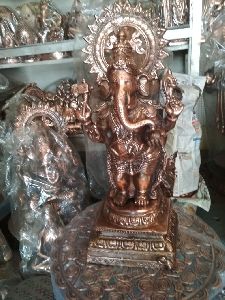 Copper Ganesh Statue