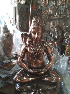 Copper Shiva Statue
