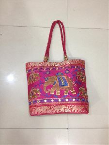Designer Embroidered Handbag