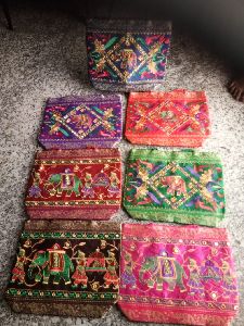 Multicolor Embroidered Handbag
