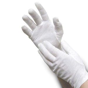 White Banian Hand Gloves