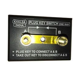 One Way Plug Key Switch