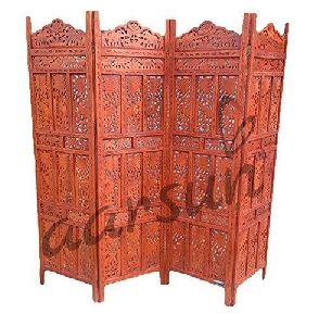 Handcrafted Wooden Partition 
