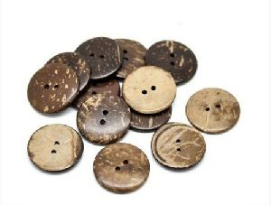 Wooden Coconut Button