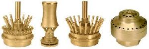 Golden Brass Fountain Nozzle