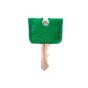 Green Leather Key Cover