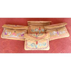 Hand Made Embroidered Clutch