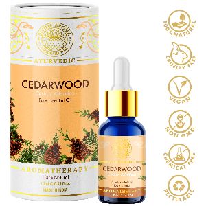 Divine Aroma Cedarwood Essential Oil 100% Pure & Natural