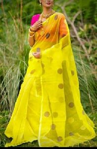 Cotton Silk Fancy Saree