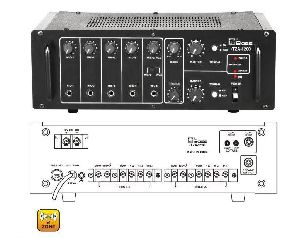 HTZA-1200 Two Zone PA Amplifier