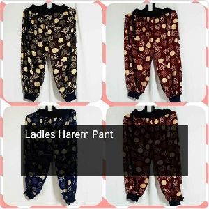 Printed Harem Pants