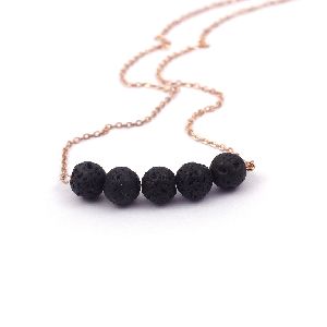 Lava Gemstone Necklace
