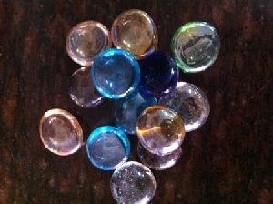 Multi Color Glass Pebbles Stone