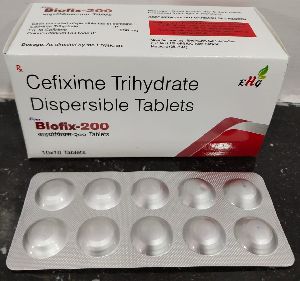 Cefixime Trihydrate Dispersible Tablets