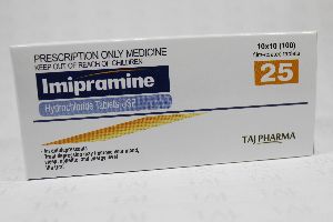 Imipramine Hydrochloride Tablets USP 25 mg Taj Pharma