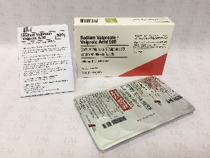 Sodium Valproate &amp;amp; Valproic acid 500 Controlled Release Tablets