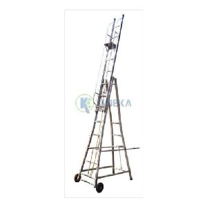 Polymer Wheeled Extension Ladders