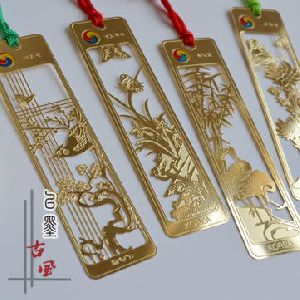 Gold Plated Bookmark