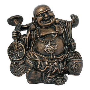 Fengshui God Laughing Buddha Idol