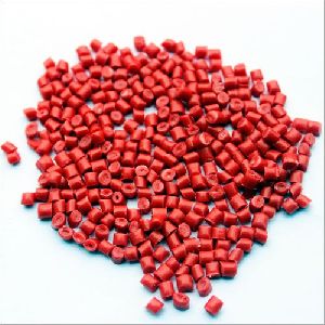 Red LDPE Granules
