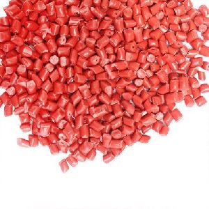 Red HDPE Granules