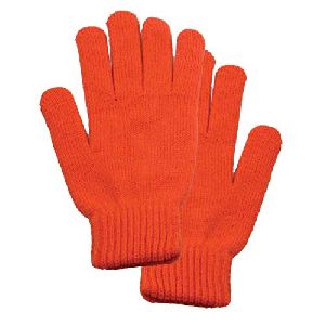 Cotton Yarn Knitted Gloves