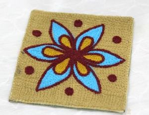 Embroidered Coaster