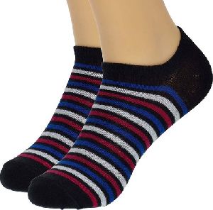 Multi coloured loafer socks
