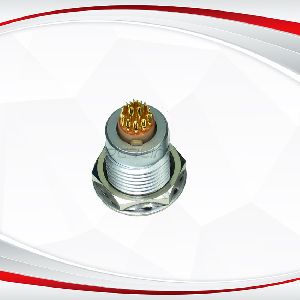Circular connectors straight plug socket